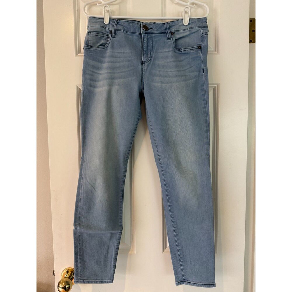 Women's KUT From the Kloth Brigitte Ankle Skinny in pale blue Size 8